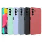 Phone Soft Cover For Samsung Galaxy A14 / A15 5G Shockproof Liquid Silicone Case