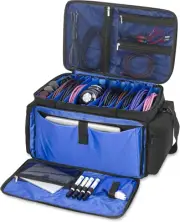 Cable Organizer Bag with Dividers DJ Gig Bag Cord Storage for Laptop Music Gear