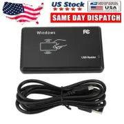 125Khz USB RFID Contactless Proximity Sensor Smart ID Card Reader EM4100 U.S