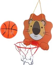Portable Basketball Hoop Mini Basketball Set Space-Saving Design for Indoor Play