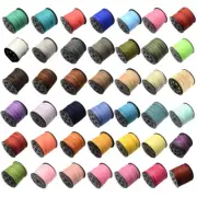 90m/Roll Faux Suede Cord Faux Suede Lace Thread Craft Beading String 2.7x1.4mm
