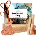 Sandalwood Body Bar Soap For Men - All Natural Goats Milk Face & Body Cleanser