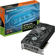 Gigabyte GeForce RTX 5060 Ti Eagle OC 16G Graphics Card - 16GB GDDR7, 128 Bits, PCI-E 5.0, 2617 MHz CPU Frequency, 3 x DisplayPort, 1 x HDMI, GV-N506TEAGLE OC-16GD