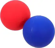 2pcs Silicone Massage Balls for Muscle Relaxation Solid Silicone Foot Massager for Home and Gym Use Colors for Back and Foot Relief