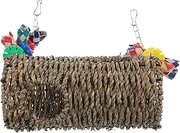 ORFOFE Decorative Bird Swing Parrot Climbing Toy Parakeet Perch Stand Bird Cage Accessory Hanging Toy