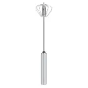 (34x7cm)Household Stainless Steel Semi Automatic Egg Beater Cream Mixer US