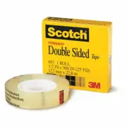 Both Sides Coated Adhesive Scotch Permanent Double Sided Tape 12.7mmx22.8m