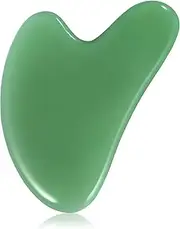 Rosenice Aventurine Gua Sha Scraping Massage Tools Natural Stone Guasha Board For SPA Acupuncture Therapy Trigger Point Treatment