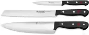 WÜSTHOF Gourmet 3-Piece Chef'S Knife Set,Black