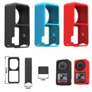 For Action 2 Sports Camera Silicone Protective Case Dustproof Cover Sleeve Skin