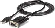NEW Startech ICUSB232FTN 1 Port USB to Null Modem RS232 DB9 Serial DCE Adapter