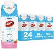 BOOST Soothe Clear Nutritional Drink – Cooling Sensation - 300 Calories - 10 G P