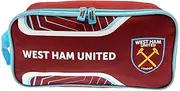 West Ham United FC Crest Football Boot Bag (UK Size: One Size) (Claret Red/Sky Blue)