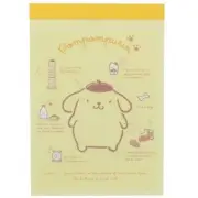 Official Sanrio Pompompurin Yamano 2022 Memo Pad 9cm