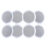 Home Audio Wall Ceiling Speakers Stereos Tweeter 6 Inch - 8pcs