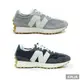 NEW BALANCE 男女 休閒鞋 327系列 麂皮 穿搭 灰綠 碳黑 情侶鞋 - MS327KA1 MS327KB1