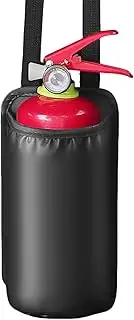 Acunny Car Fire Extinguisher Bag, Fixed Car Fire Extinguisher Bag, Car Fire Extinguisher Mounting Bracket, Storage Bag, Easy Installation, Unique Attribute, Se référer au descriptif, Refer to