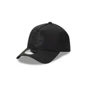 North Melbourne Kangaroos Black on Black 9FORTY A-Frame Snapback