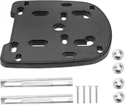 PLAFOPE Fit Electric Vehicles Motorcycle Rear Luggage Rack Base Plate Plastic Anti-Shake Sturdy Easy Mounting for Handlebar Bag Foot Rest