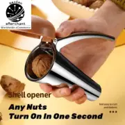 Zinc Alloy Walnut Nutcracker – Multifunctional Shelling with Funnel & Easy Grip