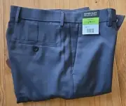 Kenneth Cole Reaction Men's Performance Slim Fit Pant Size 30x32 Gray