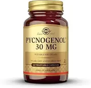 Solgar Pycnogenol Vegetable Capsules, 30 Mg, 60 Count