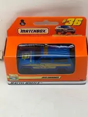 1999 MATCHBOX SUPERFAST #36 JEEP GRAND CHEROKEE ANIMAL RESCUE NEW IN BOX