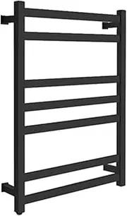 Towel rack Heated Towel Rail N/A Towel Warmer for Radiators, 4 Bars Wall Mounted Towel Warmer, 1-8 Hours Timing Function, Heated Electric Towel Rail Polished Stainless Steel Hardwired Electr