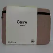 Incase Carry Zip Brief For 12”-13”Laptop And Tablet Blush Pink Case