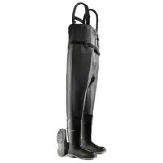 Dunlop Onguard Chest Waders Steel Toe with Cleated Outsole | Size 11