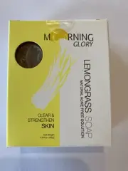 Morning Glory Lemongrass Soap-Natural Acne Free Solution-Clears &Strengthen Skin