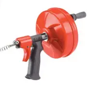 1/4-Inch x 25-Feet Power Spin Drain Cleaner Plumbing Sewer Pipe Cable Snake Tool