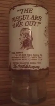 Paul Revere Heritage Collector Series Coca-Cola Drinking Glass New