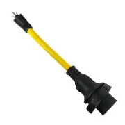 Weekender 1530PA Park Power 15 Amp Male-30 Amp Female Detach Adapter Cord, 12"