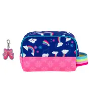 Stephen Joseph Girls Rainbow Carry All Bag with Ballet Shoes Zipper Pull