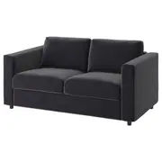 VIMLE 2-seat sofa, Djuparp dark grey