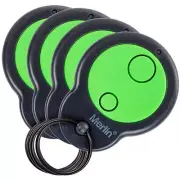 Merlin M842 M842R Keyring Two Button Garage Door Remote Control x4