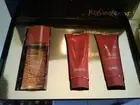 VINTAGE YVES SAINT LAURENT YSL OPIUM GIFT SETS 3PCS WOMEN PERFUME FRAGRANCE RARE