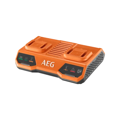AEG 18V Dual Port Simultaneous Rapid Charger
