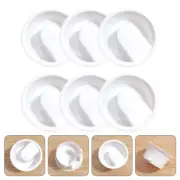 6 Pcs Cooler Lid Pitcher Glass Carafe Small Lids Barrel Juice Beverage Only
