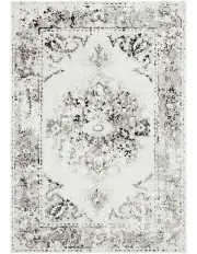[Rug Culture] Metro Transitional Rug In Black & White