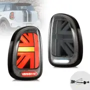 Pair SMOKED LED Tail Lights For 2010-2016 Mini Cooper Countryman R60 Rear Lamps (for: Mini)
