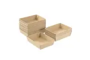 30x Disposable Food Tray Kraft Paper Serving Container Grazing Box Takeaway Bulk