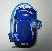 Camelbak Mini M.U.L.E Hydration Kids Hiking Backpack 50oz Blue Bladder 1.5L New