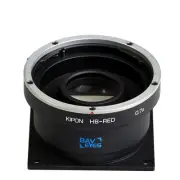 KIPON 0.7x Focal Reducer Put Hasselblad V Lens on Red Epic/Scarlet Video Camera