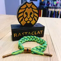 在飛比找蝦皮購物優惠-Rastaclat Bracelet 雷獅特 渲染 綠色 衝