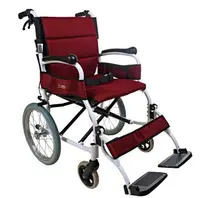 在飛比找樂天市場購物網優惠-[頤辰] 鋁合金輪椅 YC-615 小輪 (輪椅B款補助)