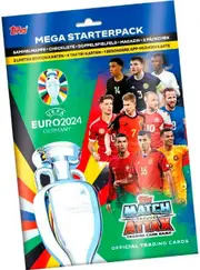Topps Official Euro Match Attax 2024 Starter Pack Card Game