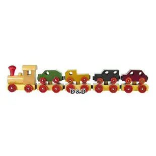《WORLD ZEBRA》玩具車 五節彩色火車 東喬精品百貨