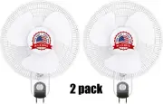ventiladores de pared techo ventilador enfriador de aire acondicionado frio 2pcs